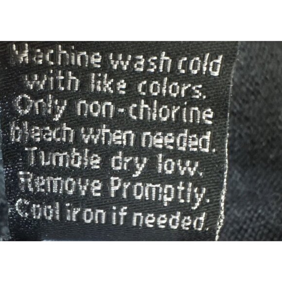 APT.9 Sweater Mens Small Black Merino Blend Long Sleeve Slim Fit Pullover - Picture 5 of 5